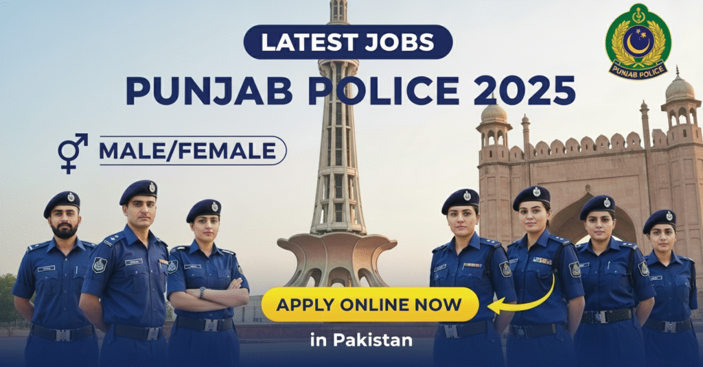 Latest Job in Punjab Police